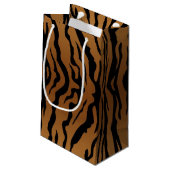 Dierlijke printpatronen klein cadeauzakje (Achterkant Gekanteld)