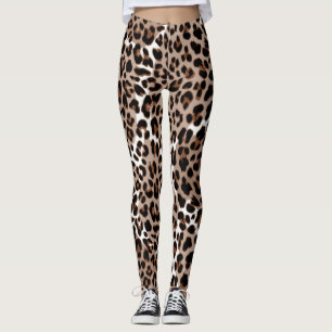 Dierlijke printpatronen leggings
