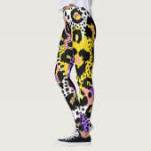 Dierlijke printpatronen leggings (Links)