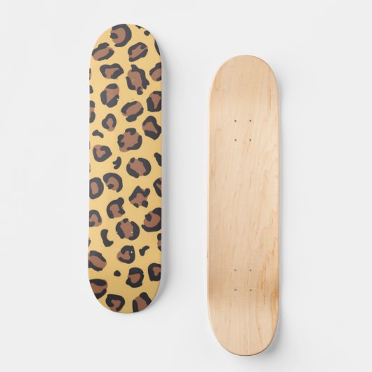 Dierlijke printpatronen persoonlijk skateboard (Voorkant)