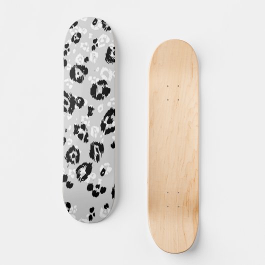 Dierlijke printpatronen persoonlijk skateboard (Voorkant)