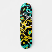 Dierlijke printpatronen persoonlijk skateboard (Voorkant)