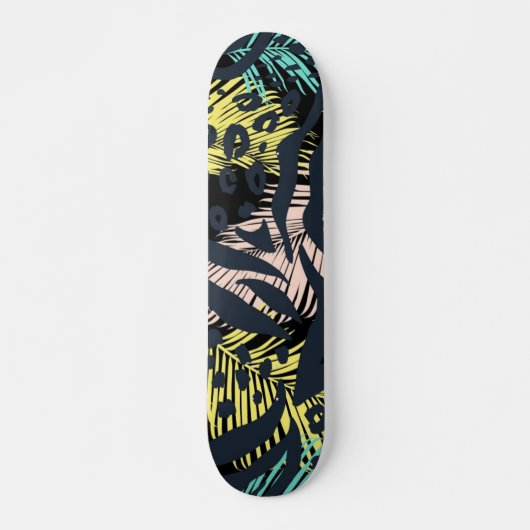 Dierlijke printpatronen persoonlijk skateboard (Voorkant)