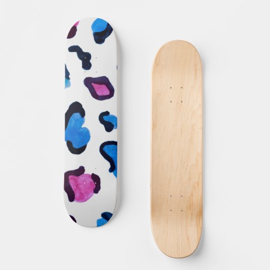 Dierlijke printpatronen persoonlijk skateboard (Voorkant)