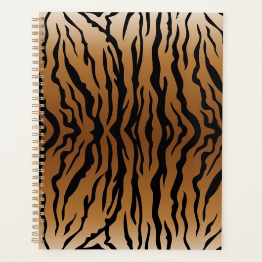 Dierlijke printpatronen planner (Voorkant)