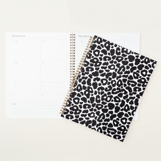 Dierlijke printpatronen planner (Display)