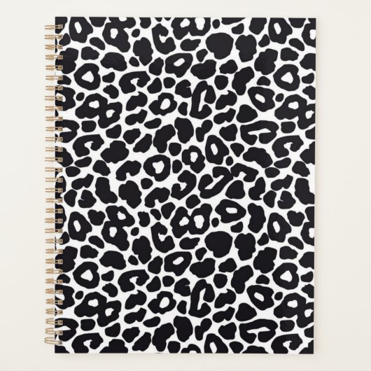 Dierlijke printpatronen planner (Voorkant)