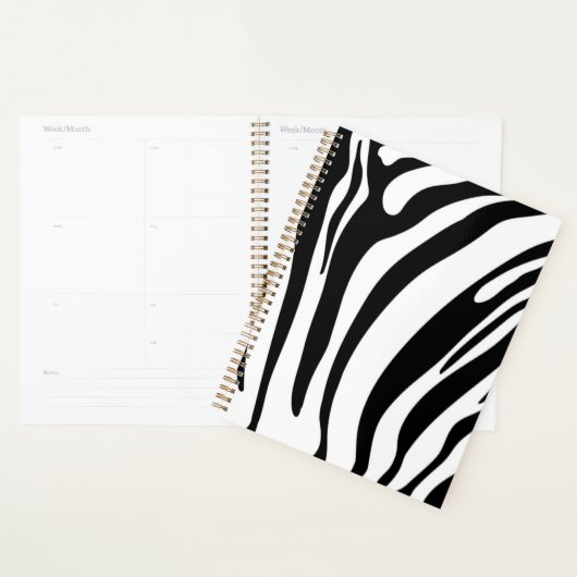 Dierlijke printpatronen planner (Display)