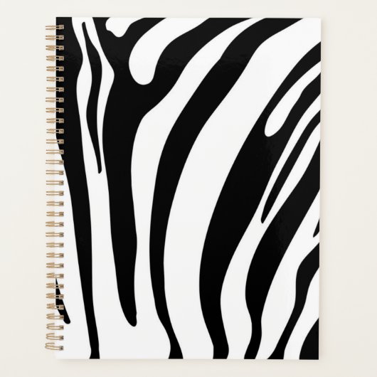 Dierlijke printpatronen planner (Voorkant)