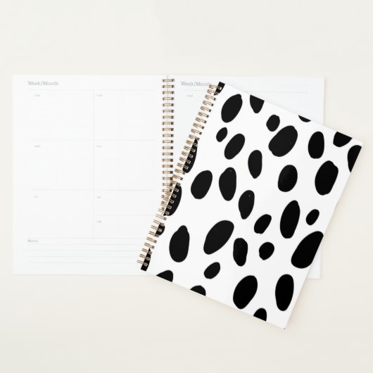 Dierlijke printpatronen planner (Display)