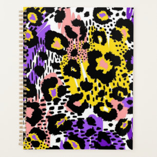 Dierlijke printpatronen planner