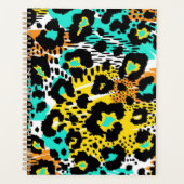 Dierlijke printpatronen planner (Voorkant)