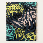 Dierlijke printpatronen planner (Achterkant)