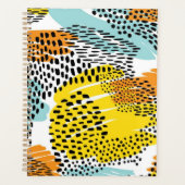 Dierlijke printpatronen planner (Voorkant)
