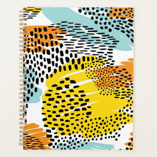 Dierlijke printpatronen planner (Voorkant)