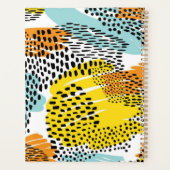 Dierlijke printpatronen planner (Achterkant)