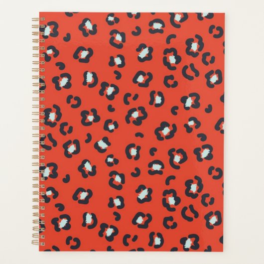 Dierlijke printpatronen planner (Voorkant)