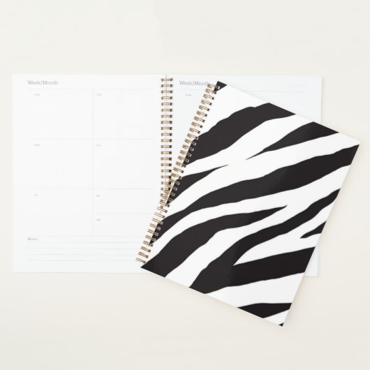Dierlijke printpatronen planner (Display)