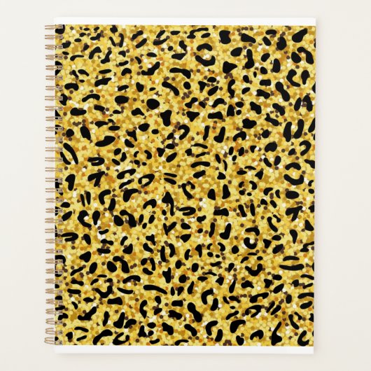 Dierlijke printpatronen planner (Voorkant)