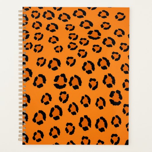 Dierlijke printpatronen planner (Voorkant)