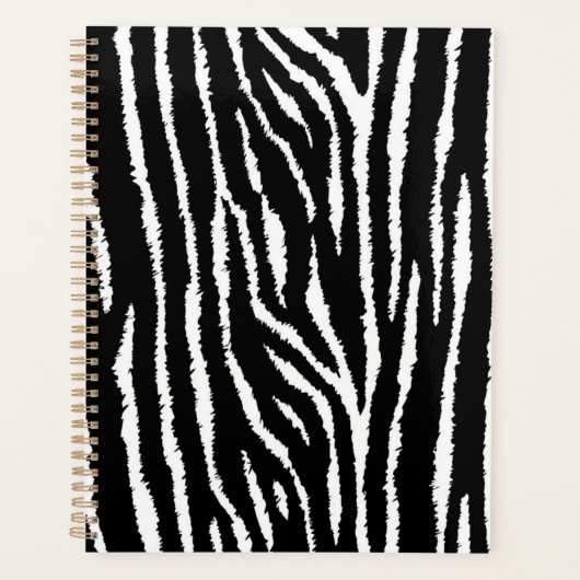 Dierlijke printpatronen planner (Voorkant)