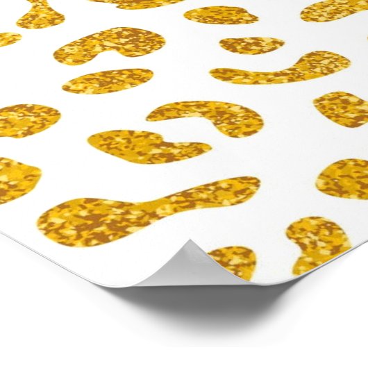 Dierlijke printpatronen poster (Hoek)