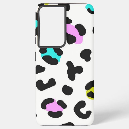 Dierlijke printpatronen samsung galaxy hoesje (Achterkant)