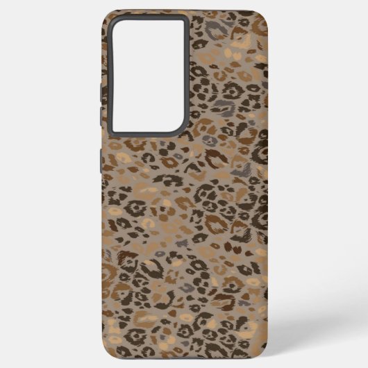 Dierlijke printpatronen samsung galaxy hoesje (Achterkant)