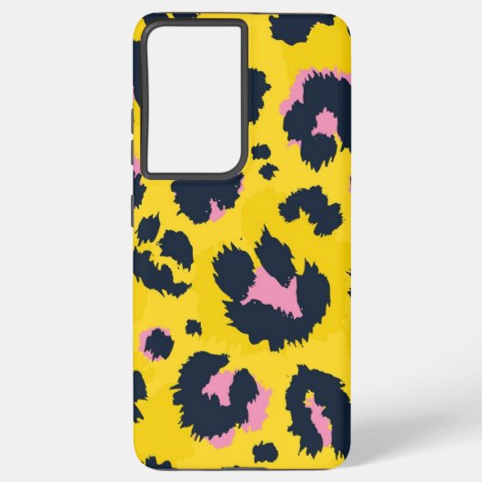 Dierlijke printpatronen samsung galaxy hoesje (Achterkant)