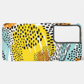 Dierlijke printpatronen samsung galaxy hoesje (Linkerkant)