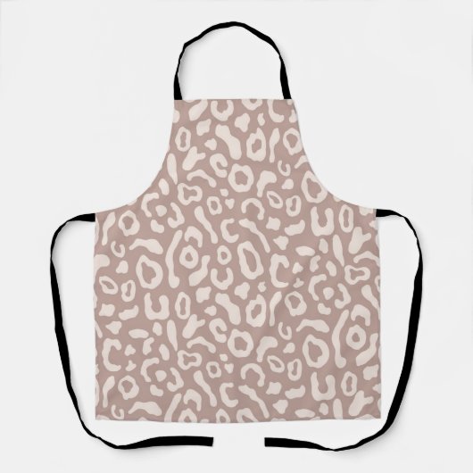 Dierlijke printpatronen schort (Voorkant)