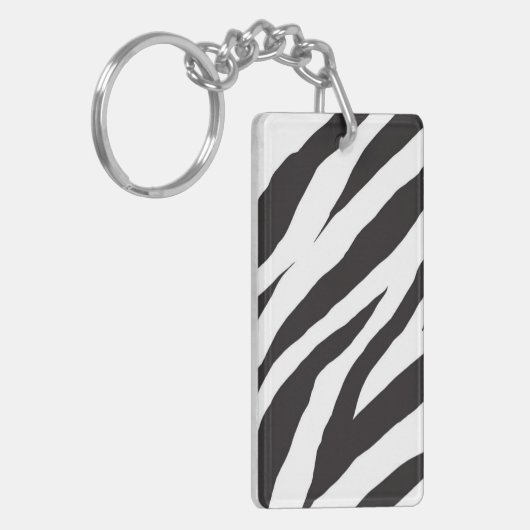 Dierlijke printpatronen sleutelhanger (Voorkant Links)