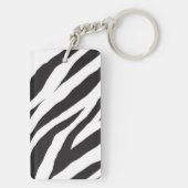 Dierlijke printpatronen sleutelhanger (achterkant)