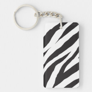 Dierlijke printpatronen sleutelhanger