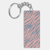 Dierlijke printpatronen sleutelhanger (Voorkant Links)
