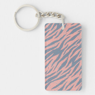 Dierlijke printpatronen sleutelhanger