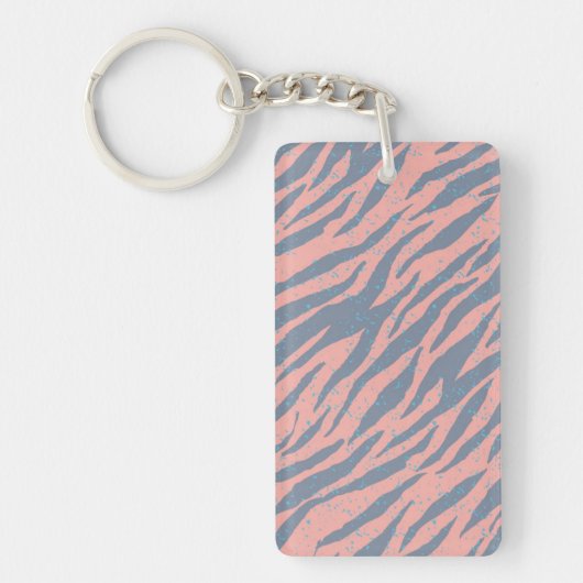 Dierlijke printpatronen sleutelhanger (Voorkant)