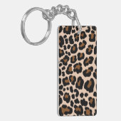 Dierlijke printpatronen sleutelhanger (Voorkant Links)