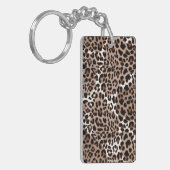 Dierlijke printpatronen sleutelhanger (Voorkant Links)