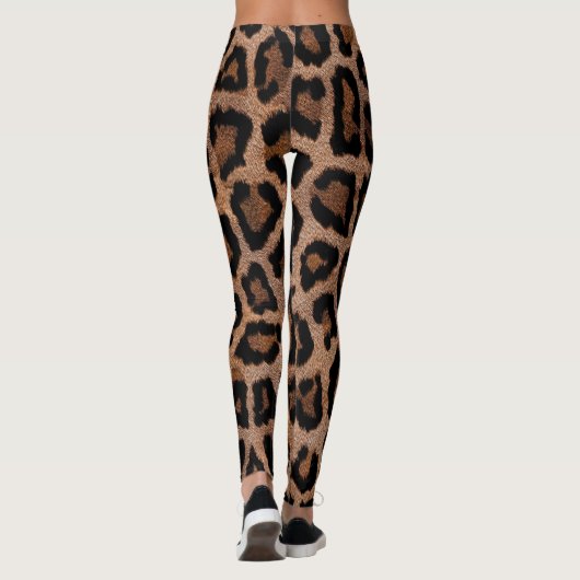 Dierlijke printplaat leggings (Achterkant)