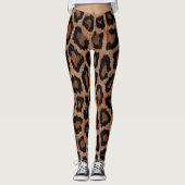 Dierlijke printplaat leggings (Voorkant)