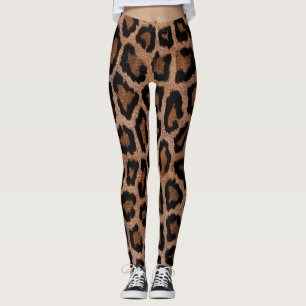 Dierlijke printplaat leggings