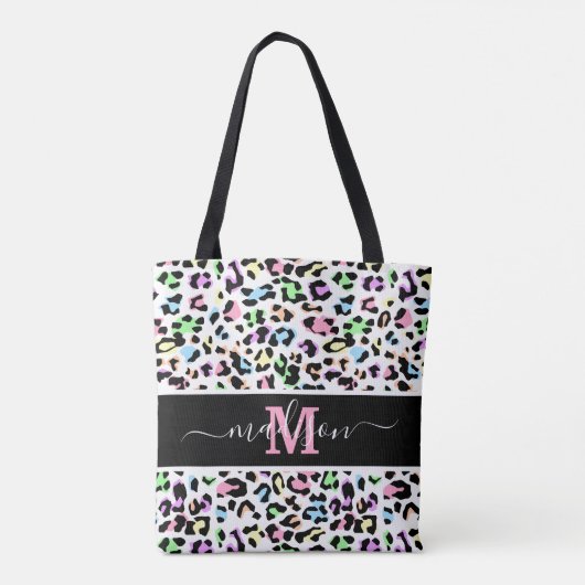 Dierlijke printplaat tote bag (Achterkant)