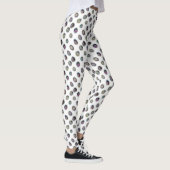 Dierlijke printpoka Dots Leggings (Rechts)