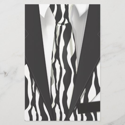 Dierlijke printset briefpapier (Voorkant)