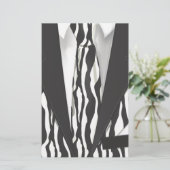 Dierlijke printset briefpapier (Staand voorkant)