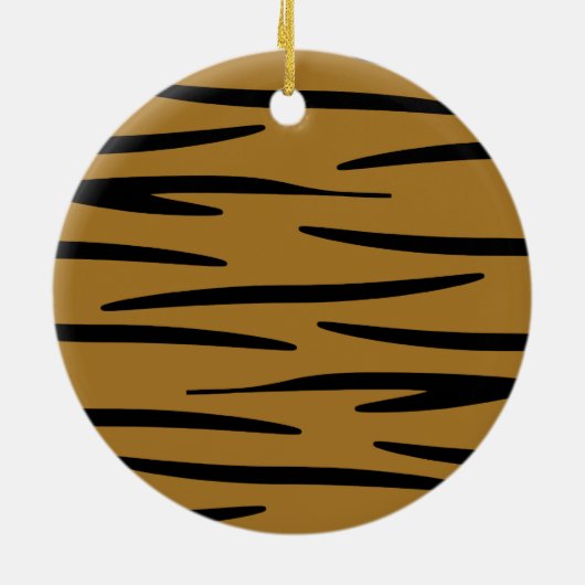 Dierlijke printversier keramisch ornament (Achterkant)