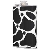 Dierlijke printzwarte en witte girafpatroon heupfles (Links)