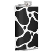 Dierlijke printzwarte en witte girafpatroon heupfles (Rechts)