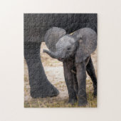 Dierlijke puzzels Elephant Pho (Verticaal)